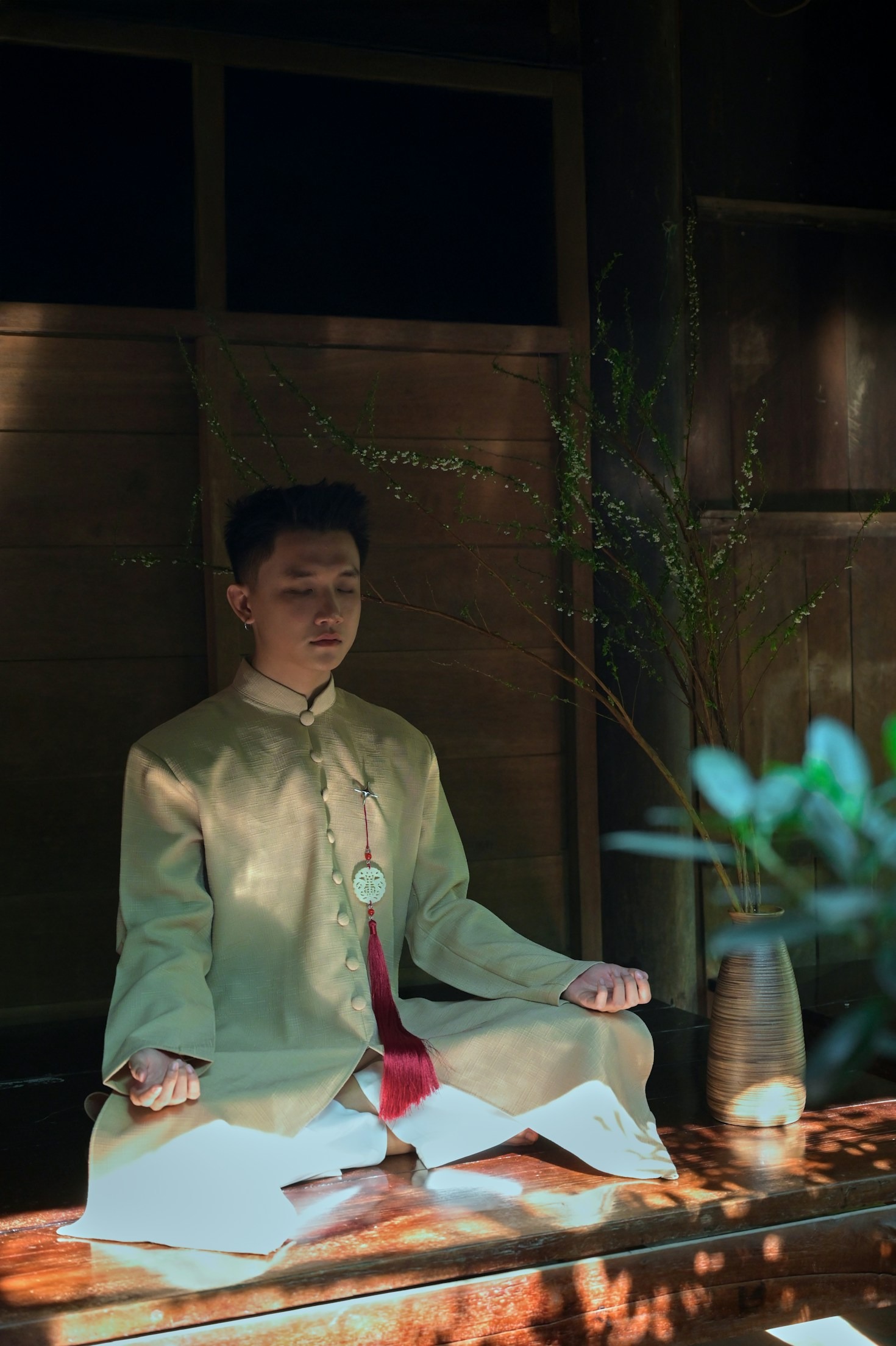 La pratica dello Zazen: respirare nel momento presente